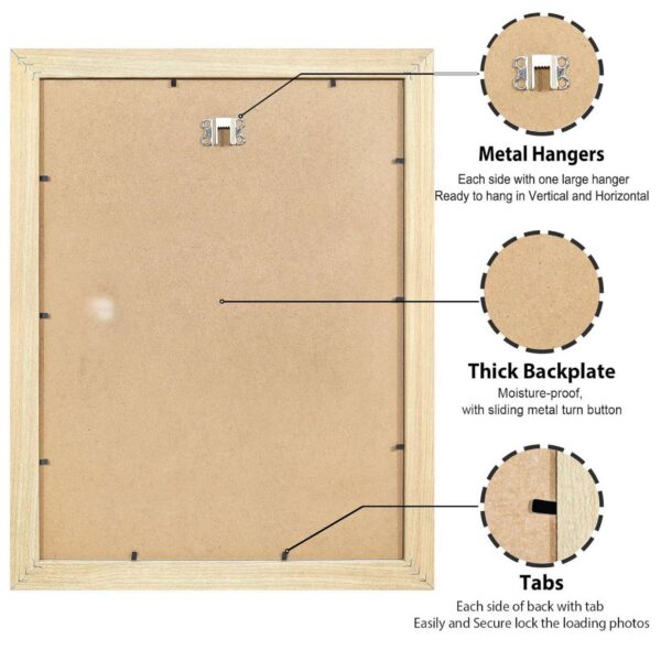 Set of Two Wall Paintings for Wall Dacoration Golden Framed Wall Paintings for Living Room & Bedroom Wall Art for Home Decoration & Office Wall Décor (14x11 inch CH-GD2-21) - Image 4